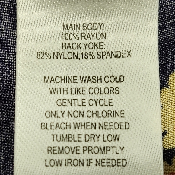 ‼️SOLD‼️ KENSIE Plus Size 2X-3X NWT Rayon Pajamas Set Navy/Pink - Picture 11 of 12